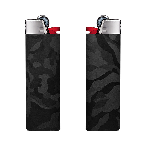 Black Camo - Tactical Lighter Wrap