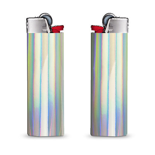 Silver Holographic - FX Lighter Wrap